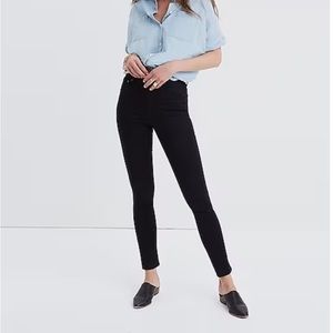 Madewell 10” high rise skinny jeans